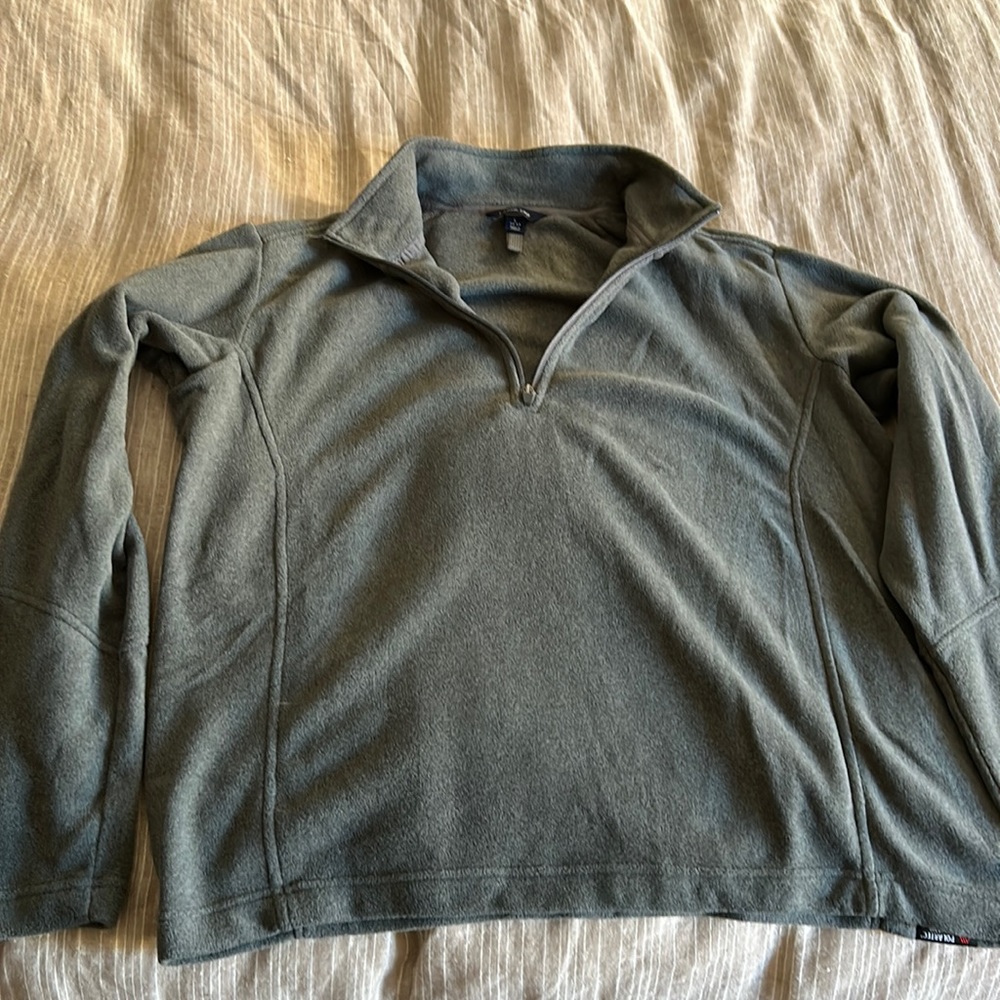 Lands End Quarter Zip Fleece